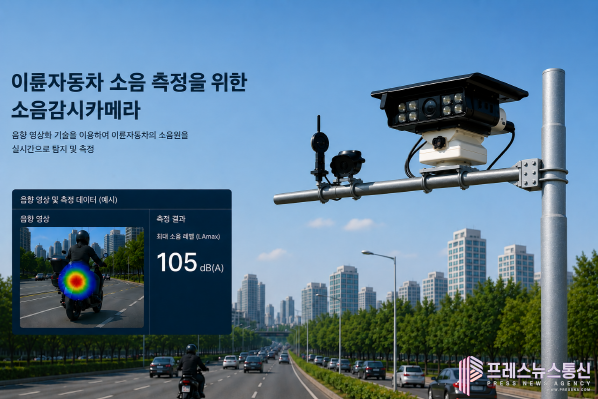 경기도, 전국 최초 이륜차 소음감시카...