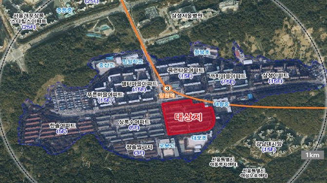 일원동 가람 아파트 재건축, 수서택지...