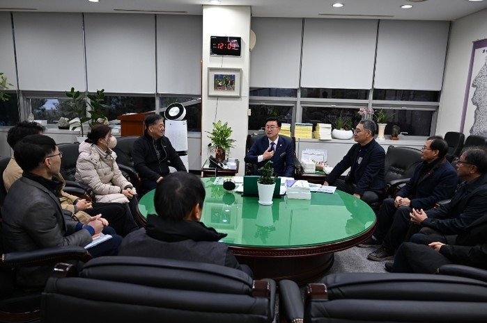완주군의회 유의식 의장, 사회복지협의...