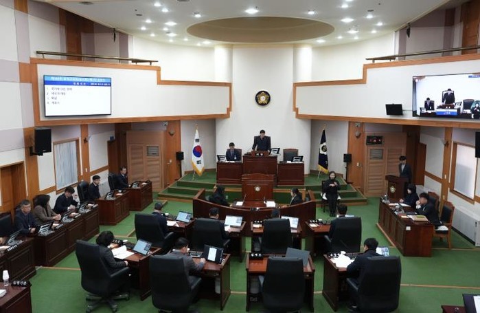 음성군의회, 2026년 새해 첫 임시...