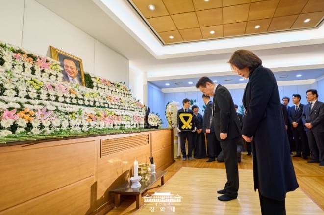 이재명 대통령과 김혜경 여사, 이해찬...