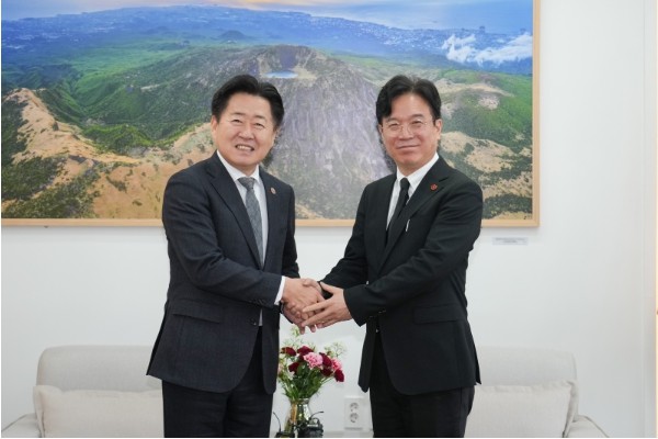 오영훈 지사-김영훈 장관, 제주 노동...