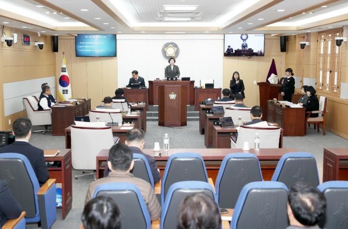 태안군의회, 제319회 임시회 개회