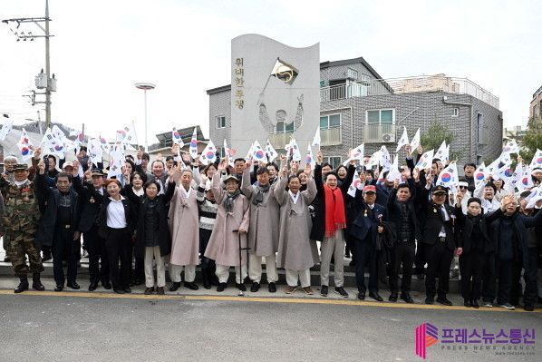 이민근 안산시장 “나라 사랑하는 마음 기억… 안산의 미래로 잇겠다”