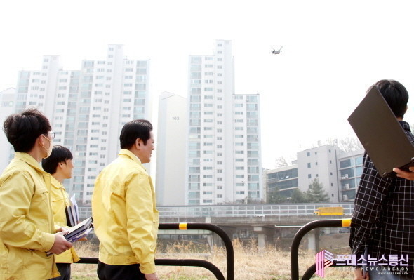 “위험 지역 즉시 대피하세요”…안양시, 자율 드론 활용해 하천 사고 ‘원천 차단’