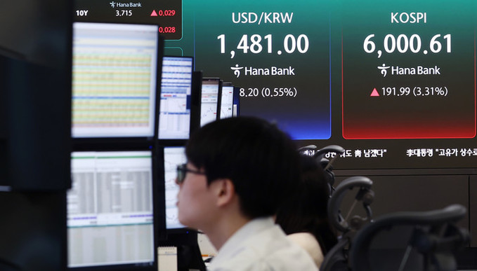 코스피, 미-이란 협상 기대감에 6000 돌파… 외국인·기관 매수