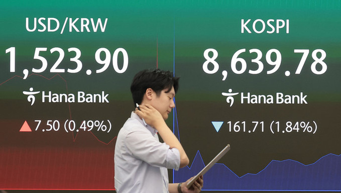 정부 입김 안 통하네… 원·달러 환율, 개장 후 1530원 돌파