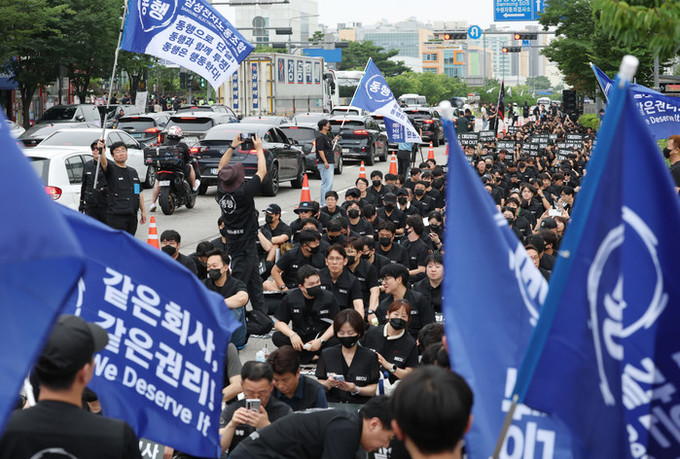 삼성전자 동행노조, 또 대규모 집회 예고… '쟁의 행위' 적법성 논란