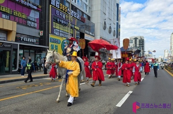 2026 정조대왕 능행차 공동재현, 안양 도심 수놓다